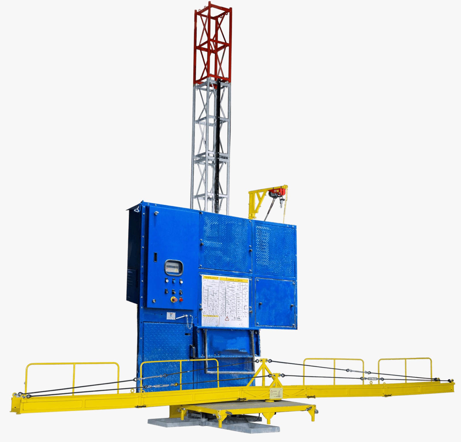 ElevateX Hoist with Rebar carrying attachment